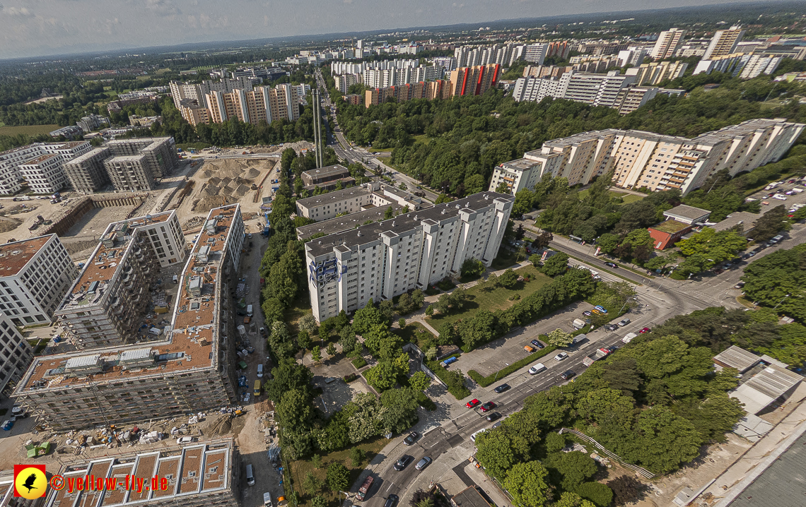 07.06.2023 - Graffiti am Karl-Marx-Ring in Neuperlach